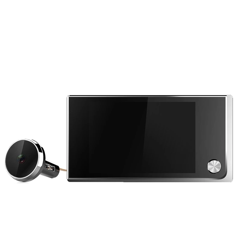 3.5 Inch LCD Color Screen Digital Doorbell 120 Degree Door Eye Doorbell Electronic Peephole Security Door Camera Viewer