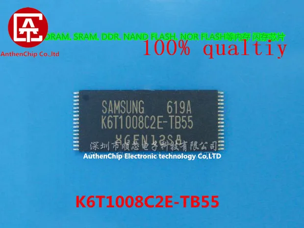 

5pcs 100% new original K6T1008C2E-TB55 memory storage IC