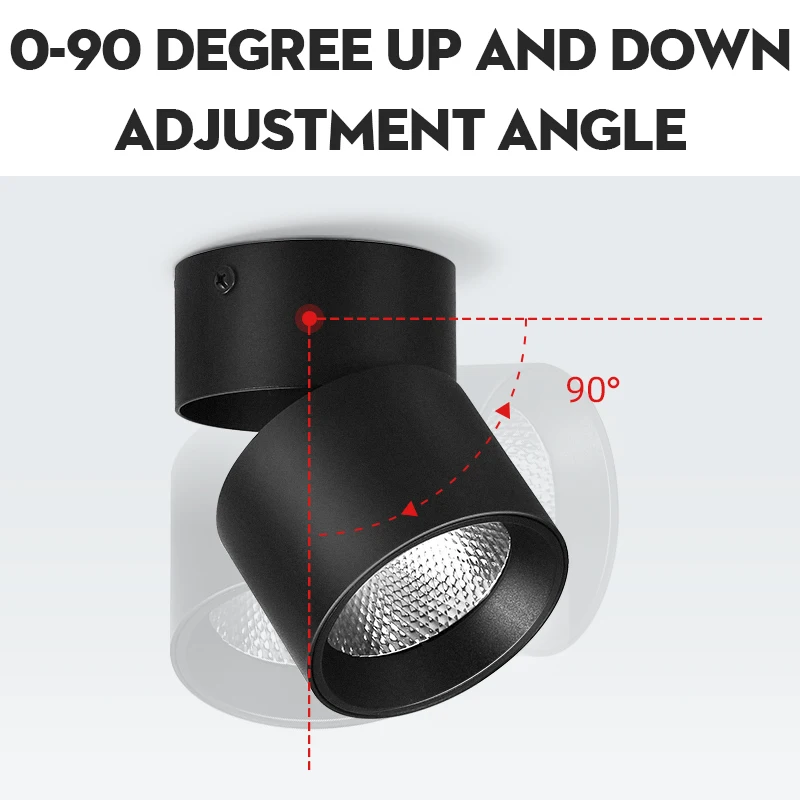 Lampu Langit-langit LED Kecil Mini 220V Lampu Langit-langit Led 5/7/10/15/25W Lampu Panel Spot Downlight Led untuk Ruang Tamu Kamar Tidur