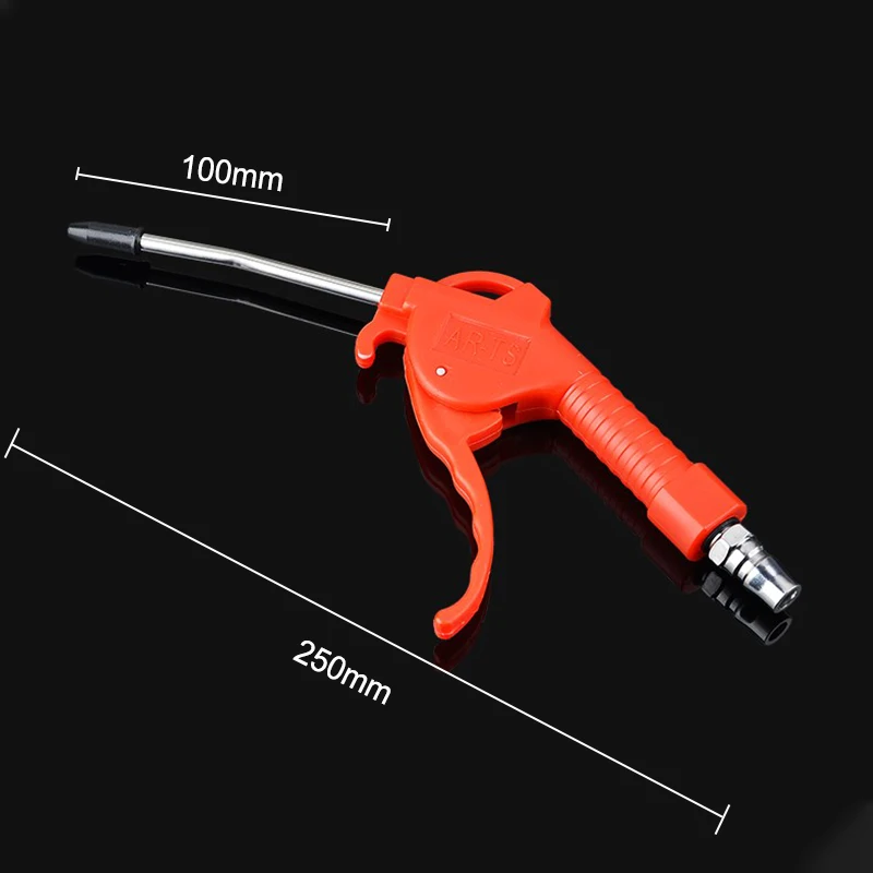 1 pc Red Plastic Handle Dust Gun Air Compressor AR-TS Air Duster Compressor Blow Gun Pistol Type Pneumatic Cleaning Tool