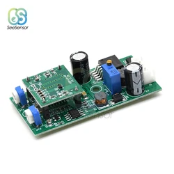 DC 36V to 12V 3A Microwave Radar Sensor Module Board Delay Time Sensing Distance Voltage Adjustable Switch Controller