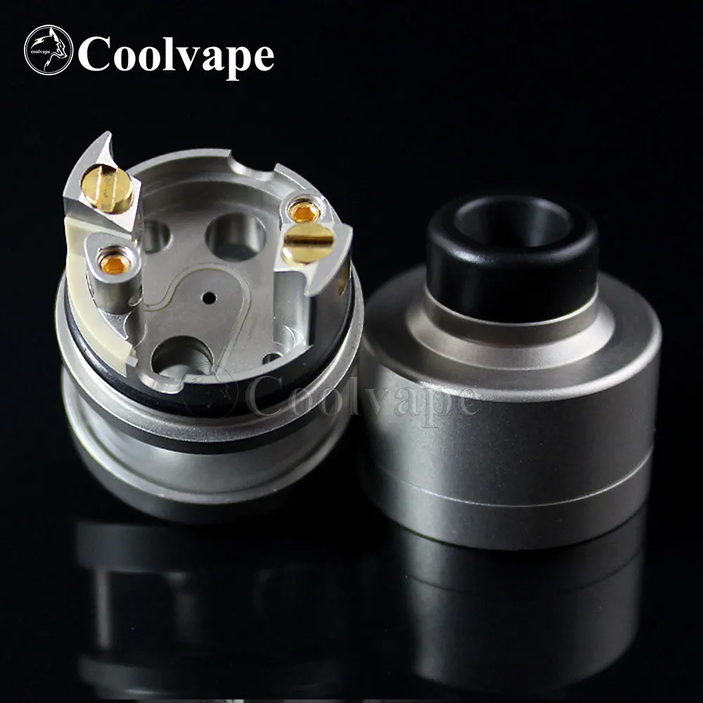 Atomizador SXK Haku Riviera RDTA 22mm sxk HAKU VENNA RDA deck 316ss 22mm atomizador Squonker Vape Tank atomizador con PIN BF