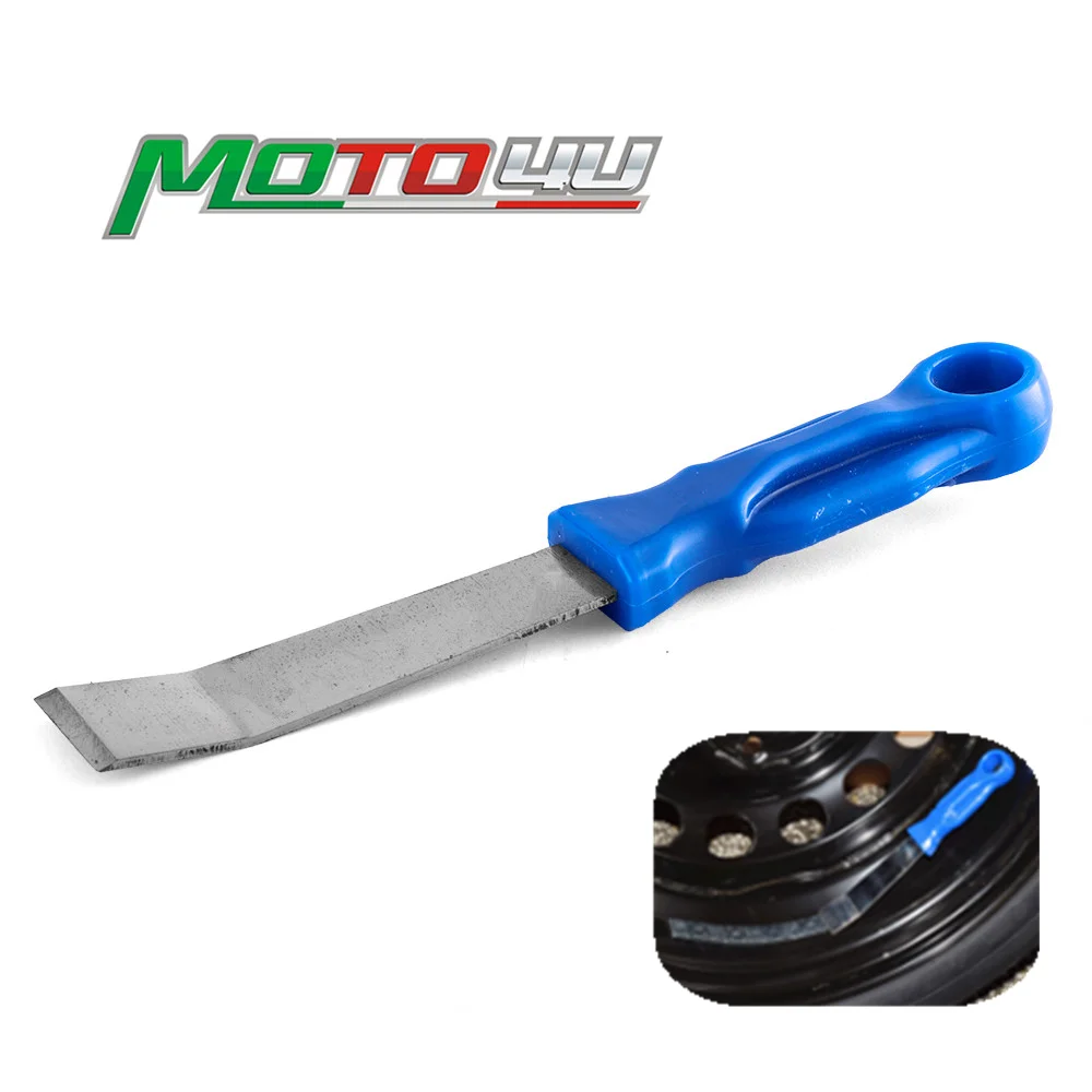 Porotmotor Metal Handle Scraper For Adhensive Stick On Wheel Weights Removal Tape Wheel Balancer Remover Tire Tool Cutter