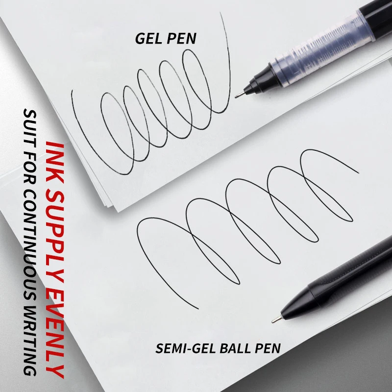 M & G Super Glad Semi Gel Pen 0.7Mm Balpen Veel Refill Voor Schrijven School Kantoorbenodigdheden Briefpapier accessoires