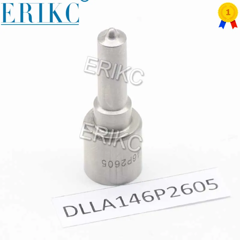 0445120486 DLLA146P2605 Common Rail Diesel Injector Nozzle Tip DLLA 146 P 2605 Black Needle Sprayer 0 433 172 605 for LOVOL