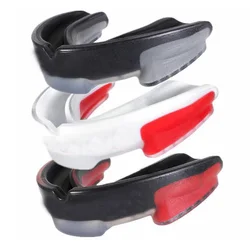 Profissional eva mouthguard adulto muay thai eva boxe goma escudo basquete taekwondo kickboxing sanda proteger dente