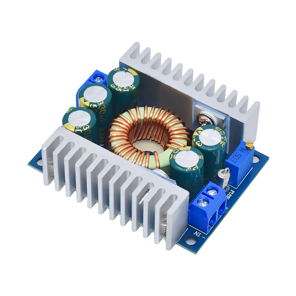 100W 5-40V 12A DC-DC High Power Low Ripple Adjustable Step-down Module 95% Efficient Car Power Module 12/24V to 3.3V/5/12V