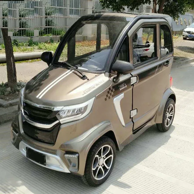 Véhicule électrique à moteur sans balais pour adulte, scooter de mobilité domestique, mini chariot, tricycle à 4 roues, voiture Tuk, utilisation domestique