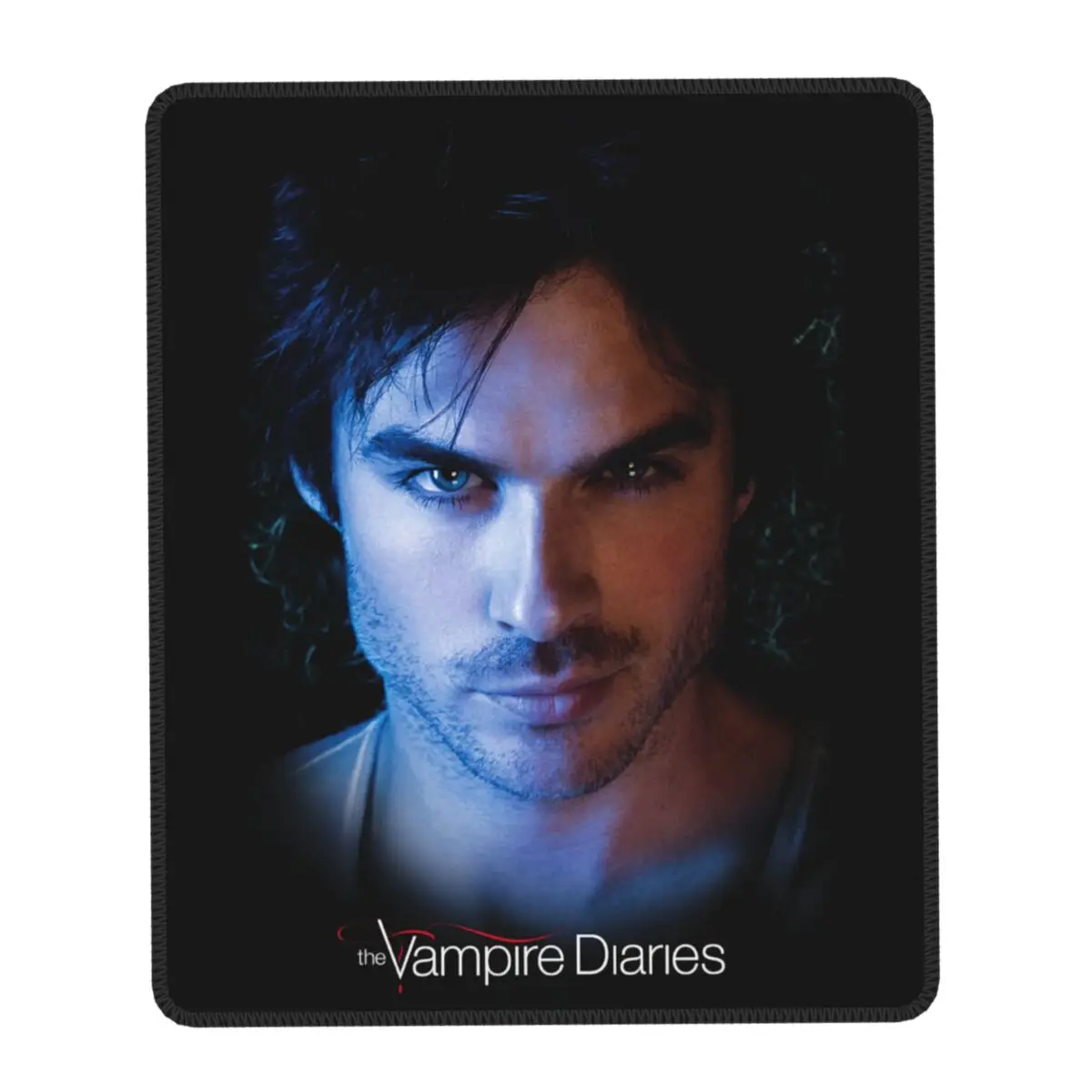 The Vampire Diaries Damon Laptop Mouse Pad Waterproof Mousepad Anti-Slip Rubber Supernatural TV Gaming Computer PC Table Mat