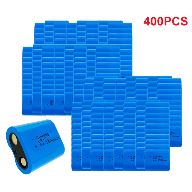 

400pcs New Original CR-P2 6V 2CP4306 1500mah Lithium Battery Camera Batteries for Smart toilet Infrared sensor system