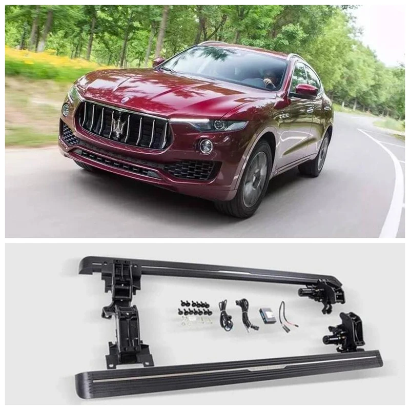 

For Maserati Levante 2016 2017 2018 2019 2020 2021 22 Electric Automatic Running Boards Side Step Bar High Quality Motor Pedals