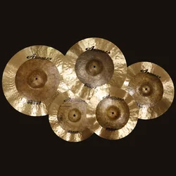 Arborea Cymbals 100% Handmade Ghost S Cymbal Set 14‘hihat+16’crash+18‘crash+20’ride+bag