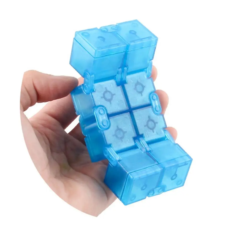 Infinity Cube Mini Toy Finger EDC ansia antistress Cube Blocks bambini bambini giocattoli divertenti migliori giocattoli regalo educazione precoce