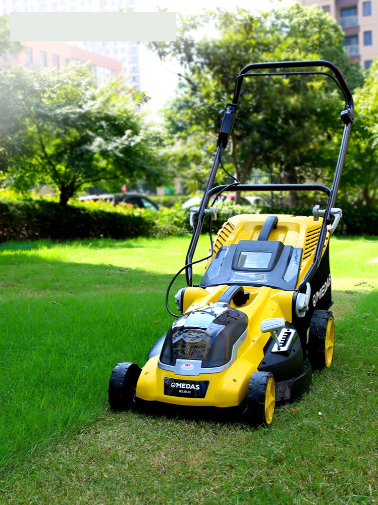 

Multi speed control / brushless motor / electric mower rechargeable household lawn mower push lawn mower trim grass mower