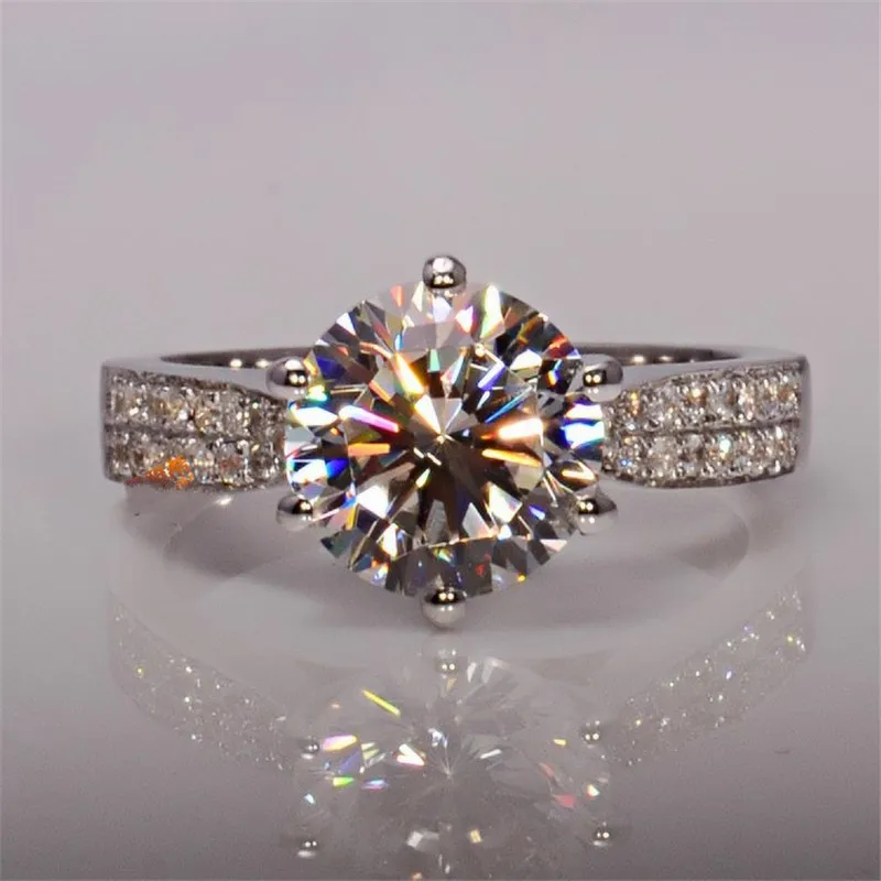 51 Styles Lab Diamond Promise Ring 925 sterling silver Engagement Wedding band rings for women men Gemstones Party Jewelry Gift
