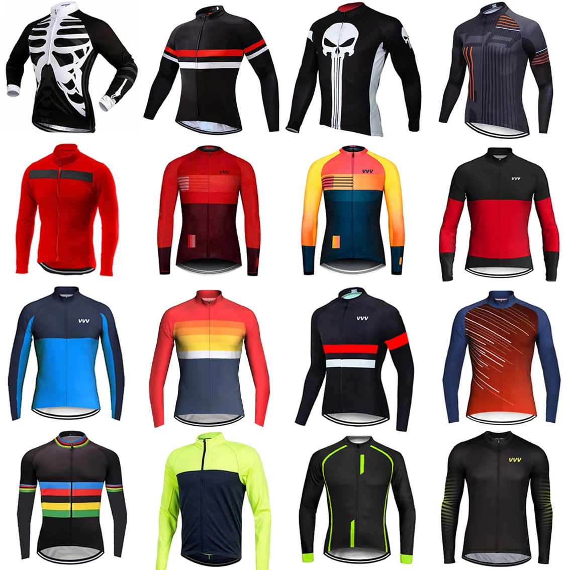 

Long Sleeve Cycling Jersey Clothes Breathablet Bicycle jacket Sport FOR men Wear Maillot Ropa Ciclismo mtb road cycling clothing