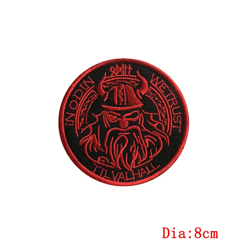 Viking Patches On Clothes Patch Sew On Patches For Clothing Embroidery Applique Stripe Back Patches For Clothes Backpack