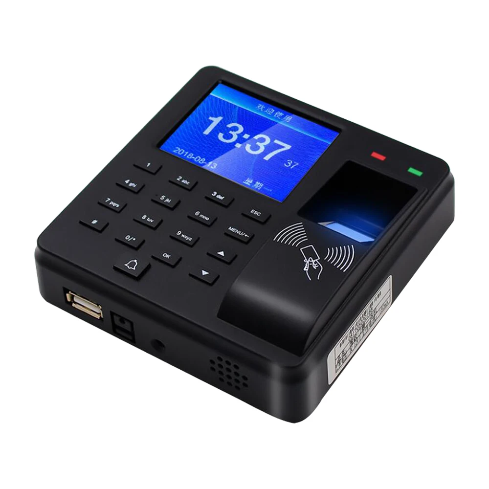 M10 Biometric Fingerprint Access Control Intercom Machine Digital Electric RFID Access System For Door Lock Keys Tags