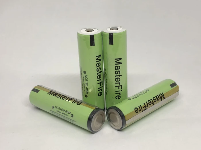 

Wholesale MasterFire Original Protected NCR18650BM 3.7V 3200mAh Rechargeable 18650 Lithium Battery Cell high drain 10A Discharge