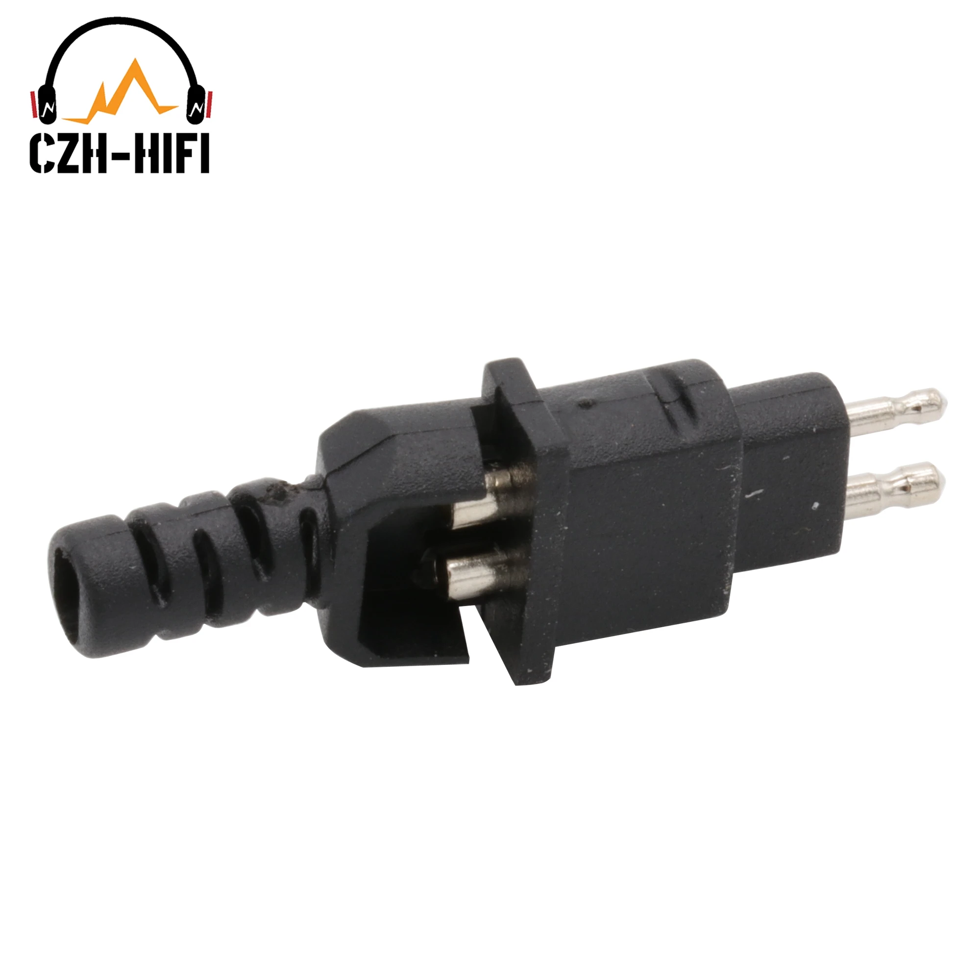 1 par de conectores de auriculares, adaptador de actualización, mejora de auriculares, conector macho para eiser HD580 HD600 HD650 HIFI DIY