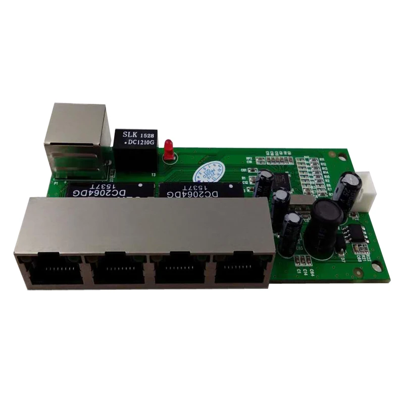 Módulo de interruptor Mini Ethernet de 3/5 puertos, 5V, 10M, 100M, Hub