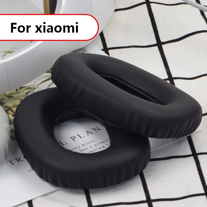 High Quality Replacement Earpads for Xiaomi Headphone Youth Edition Soft Foam Cusion Protein Leather Ear Pads Cover for Xiaomi