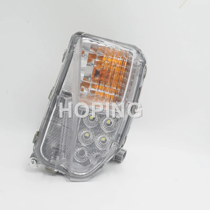 Hoping LED DRL For Toyota Prius ZVW30 2012-2015 LED Fog Light Driving Light Front Bumper Fog Lights DRL Fog Lamp Assembly