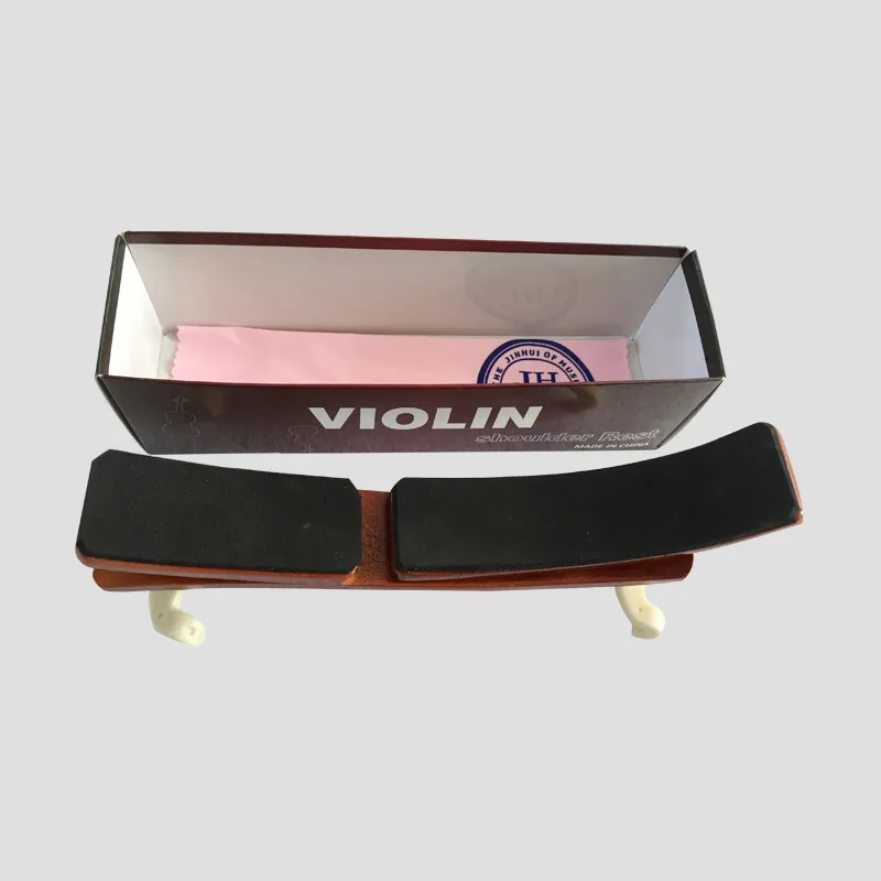 High Quality Violin Shoulder Rest 4/4 3/4  High Grade Hardwood Brass Violino Shoulder Pad Professional Violin Parts Accessories