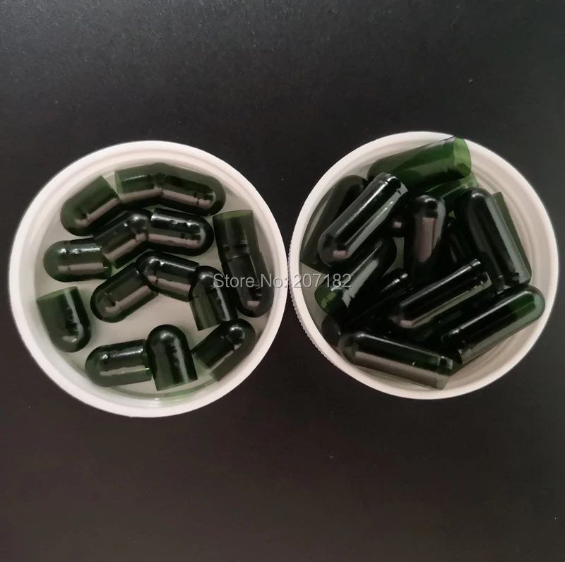 10,000pcs/Pack Size 0 Translucent Color HALAL HPMC Vegetable/Veg Capsule, 0# Empty Vegetarian Capsules-Cap & Body Separated