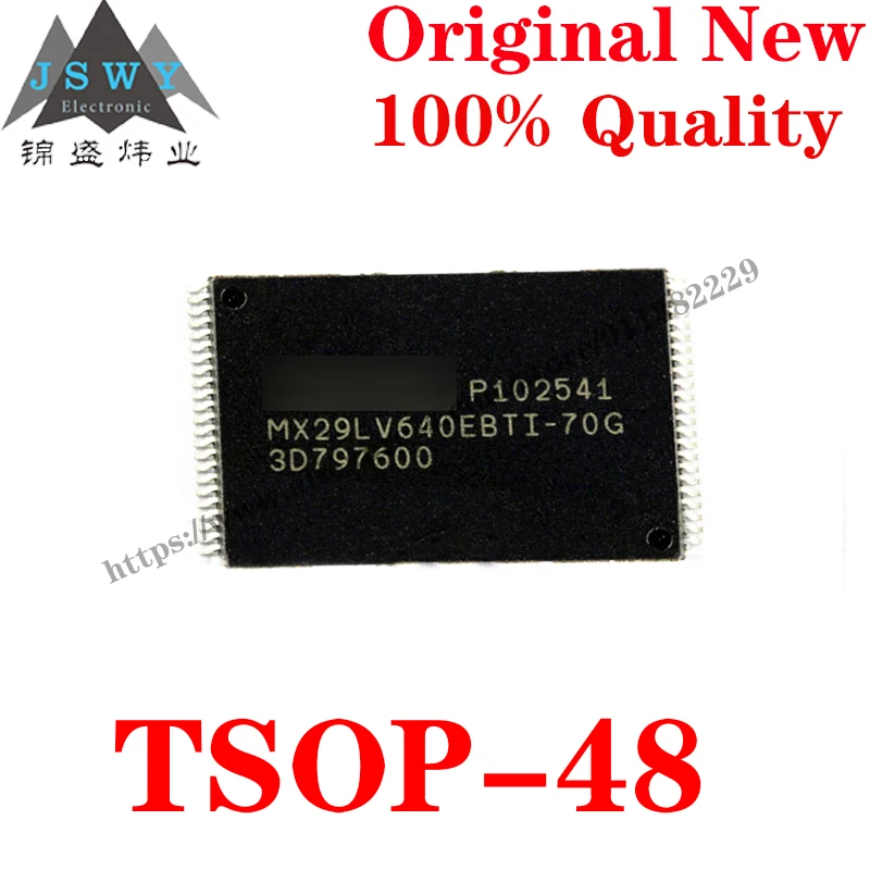 

10~100 PCS MX29LV640EBTI-70G TSOP-48 Semiconductor memory IC flash memory IC Chip for with module arduino Free Shipping MX29L