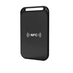 Lector de tarjetas inalámbrico RFID 13,56 mhz NFC, tarjeta IC ISO14443A ISO15693, compatible con Bluetooth