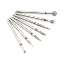 7pcs Diamond Nail Drill Bits #5