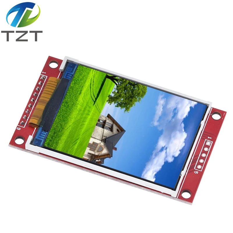 스마트 전자 2.2 인치 240*320 도트 SPI TFT LCD 직렬 포트 모듈 디스플레이, ILI9341 5V / 3.3V 2.2 \