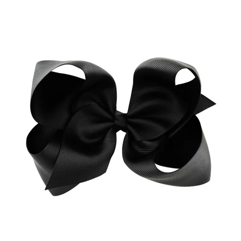 10pcs 3/4/6/8inch Handmade Hair Bows With Clips For Girls Kids Solid Grosgrain Ribbon Hair Bow Boutuique Hair Accessories