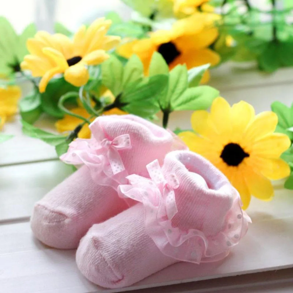 Small Infant Socks Newborn Baby Girls Boys Ankle Socks Kids Baby Pattern Anti-slip Bowknots Socks New Slipper Shoes Boots 830