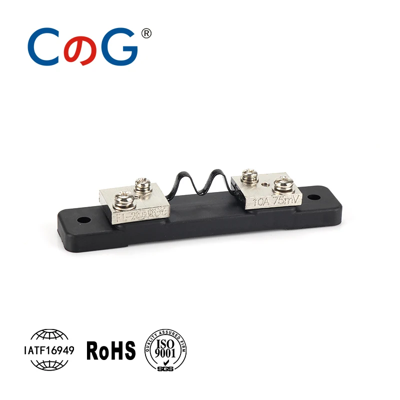 1A 2A 3A 5A 10A 15A 20A 30A 40A 50A 75A 100A 75mV 60mV 100mV 200mV CG FL-2 Manganin Copper DC Shunt Measuring Shunt Resistor