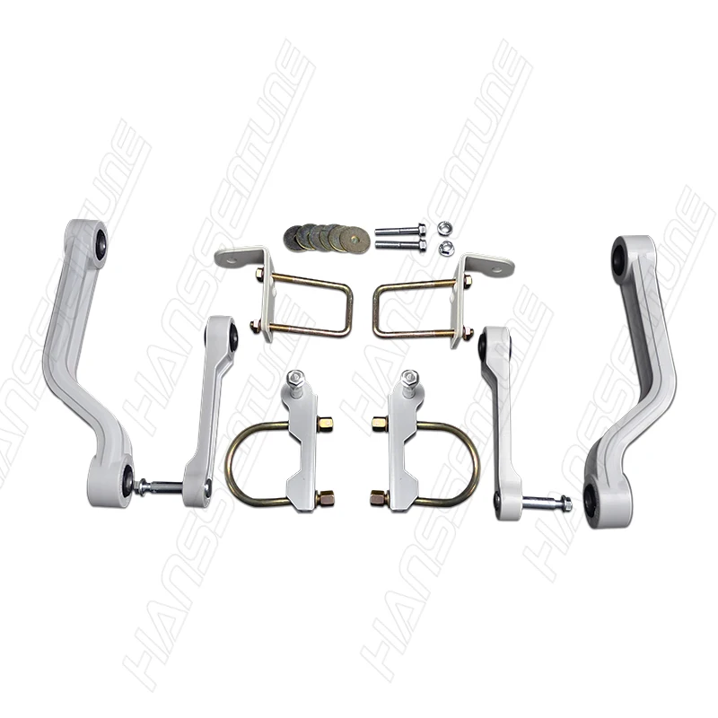 HANSSENTUNE 4x4 Steel Pickup Rear Stabilizer Anti-Sway Bar Balance Arm white For Triton L200 MY MQ 2015+