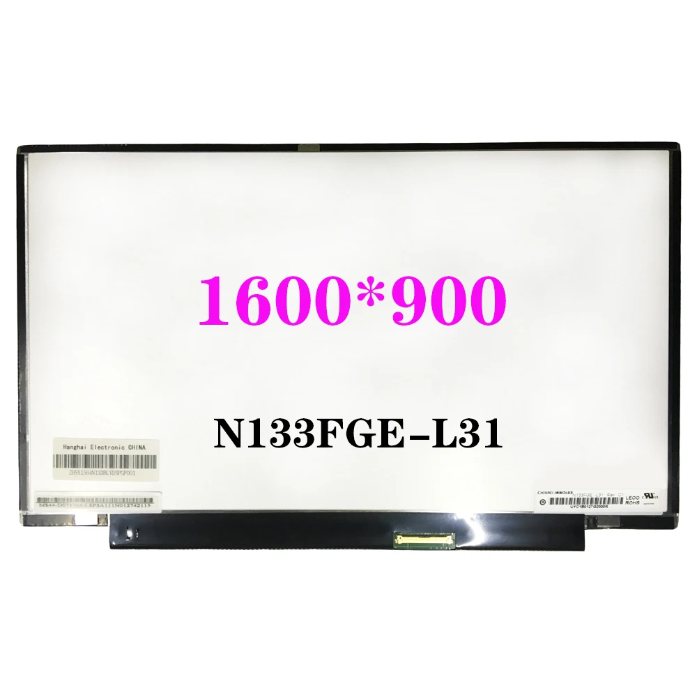 N133FGE-L31 ajuste LP133WD2-SLA1 lvds 40 pinos portátil tela lcd hd + 1600x900 led 13.3 Polegada substituição do painel de exibição matriz