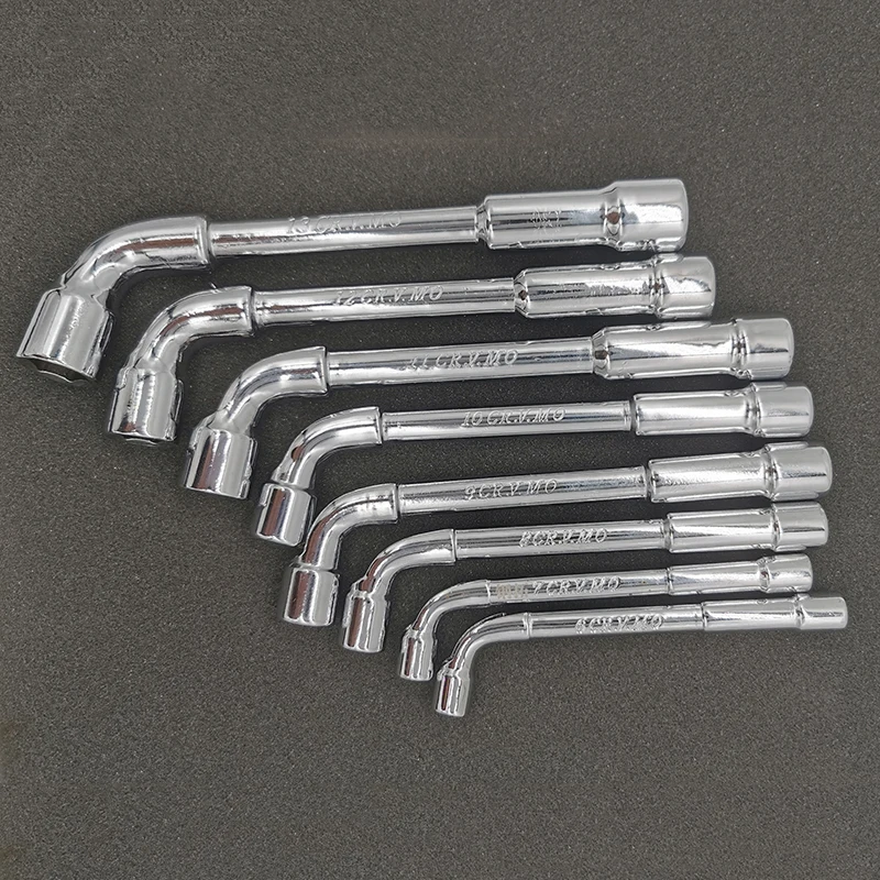 

8pcs L Type Socket Wrench Set 6-13mm Double Head Outer Hexagon wrench Chrome Vanadium Steel Hand Tool Set