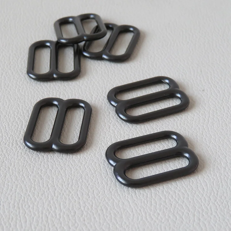 Inner Width 10mm 15mm 20mm 25mm Metal Slider Tri Glides Buckle For Bag Straps Loop Hardware Cat Dog Collar Shoes Clasp Accessory