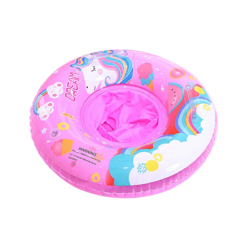 Hoạt Hình Bơm Hơi Trẻ Sơ Sinh Trẻ Em Bể Bơi Nhẫn Hoạt Hình An Toàn Ghế Ngồi Phao Bơi Đồ Chơi Nước Bơi Vòng Tròn Có Tay Cầm