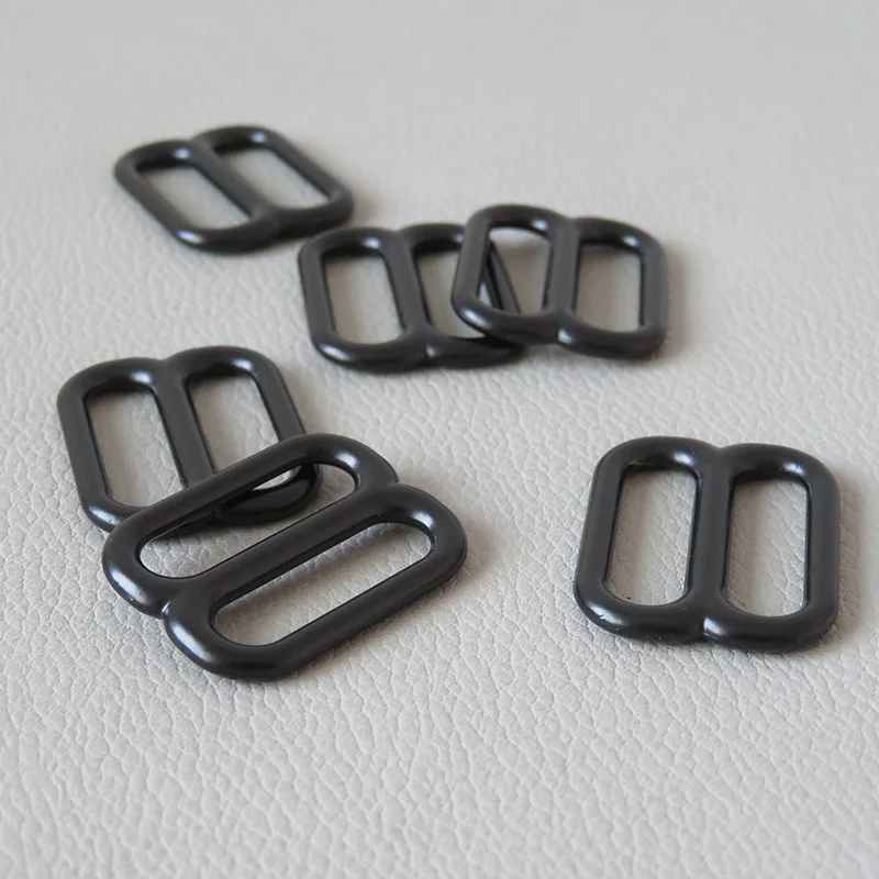 Inner Width 10mm 15mm 20mm 25mm Metal Slider Tri Glides Buckle For Bag Straps Loop Hardware Cat Dog Collar Shoes Clasp Accessory