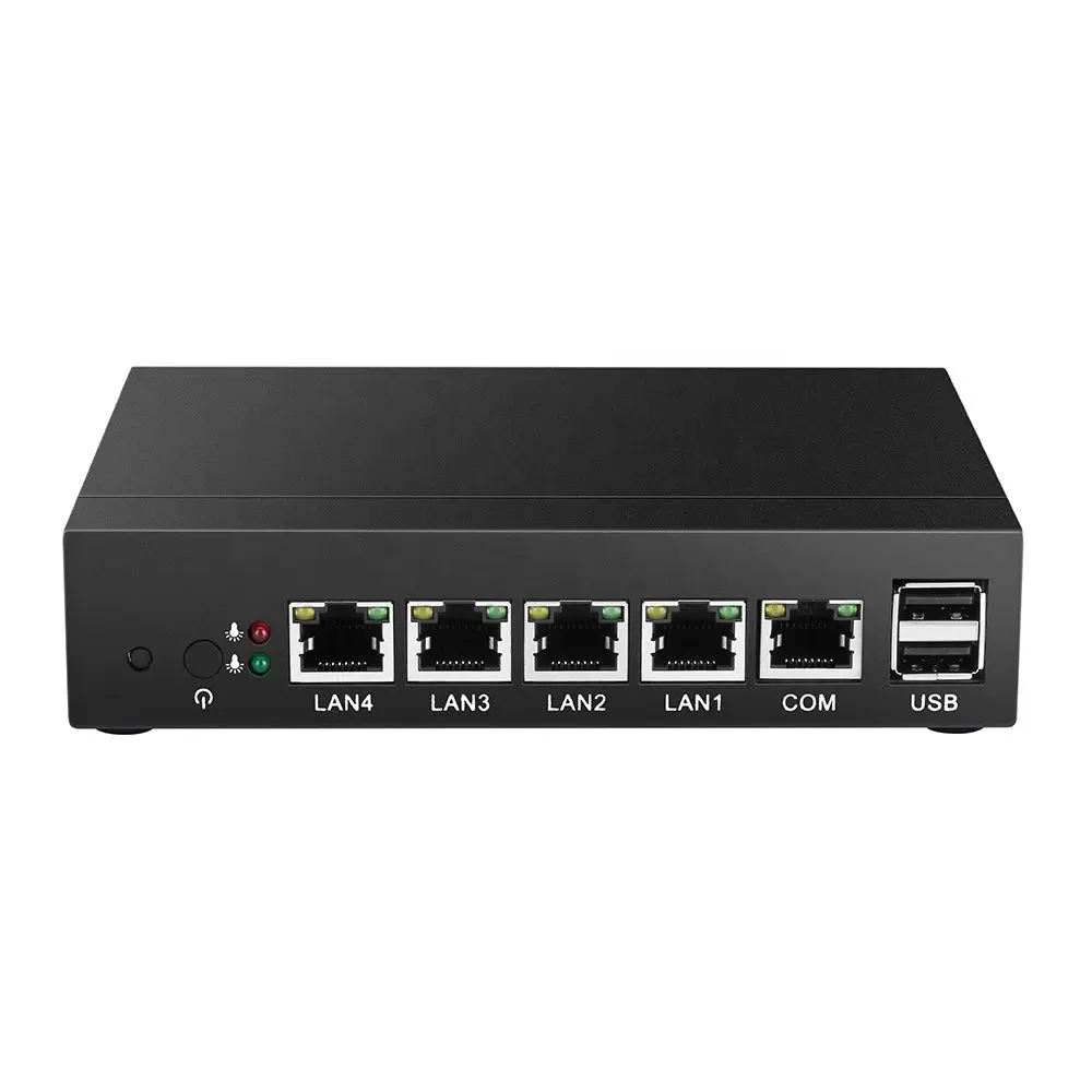 Intel Celeron 1037U Mini PC 6*1000Mbps Intel Gigabit Ethernet Ports pfSense Firewall Appliance Soft Router PC RJ45 VGA 2*USB3.0