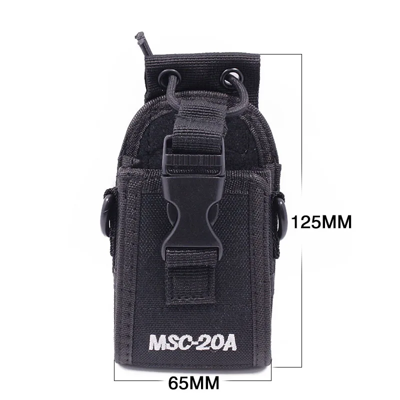 Leather Case Bag for Baofeng Bf-UV5R TYT WOUXUN QUANSHENG Two Way Radio Walkie Talkie, MSC-20A