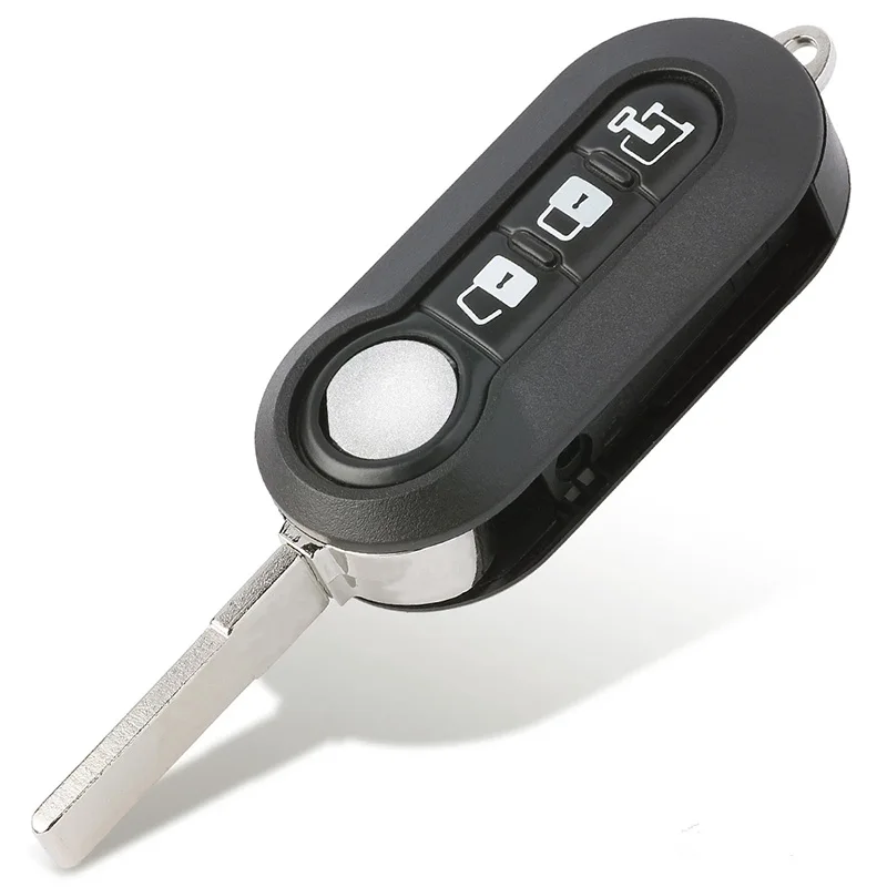 KEYECU 433MHz PCF7946A ID46 Delphi BSI LTQF12AM433TX / RX2TRF198 Flip Remote Key Fob 3 Button dla Fiat 500L, Ram Promaster