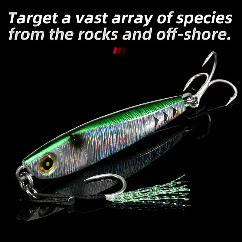 Jig Metálico ALLBLUE KAIDO – Señuelo artificial para lubina alta mar - imagen 4