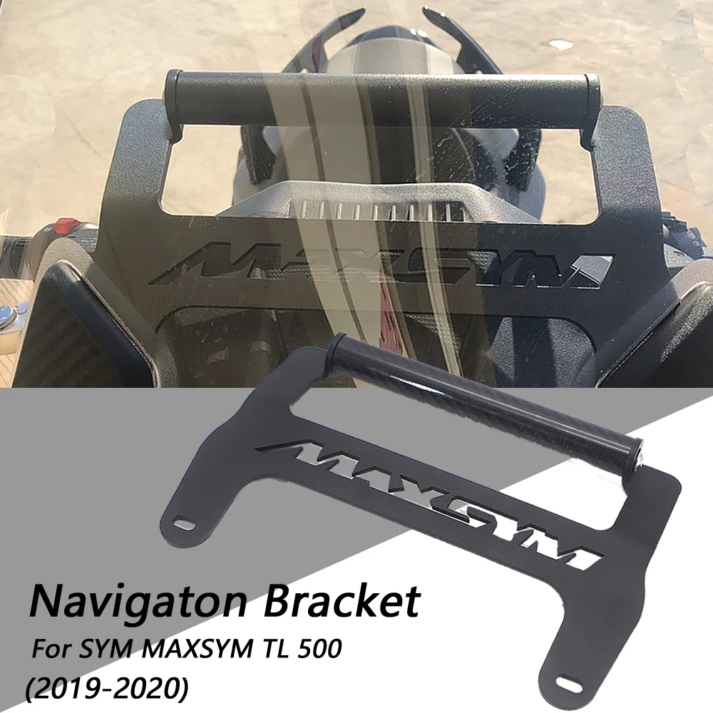 NEW TL500 2020 Front Phone Stand Holder Smartphone Phone GPS Navigaton Plate Bracket For SYM MAXSYM TL 500