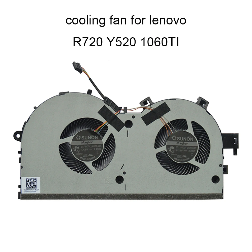 

Computer Fans For Lenovo Legion R720 15IKBN Y520 15IKBA Y520-15IKBM CPU Cooling Fan Cooler 1060TI EG75100V1 C020 S9A New