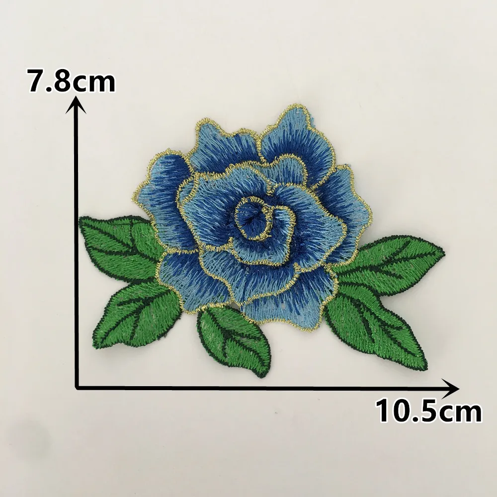 Multiple colour 3D flower Lace Fabric Embroidery Applique Sewing Dresses Lace and trimmings DIY Lace Collar Needlework Accessory