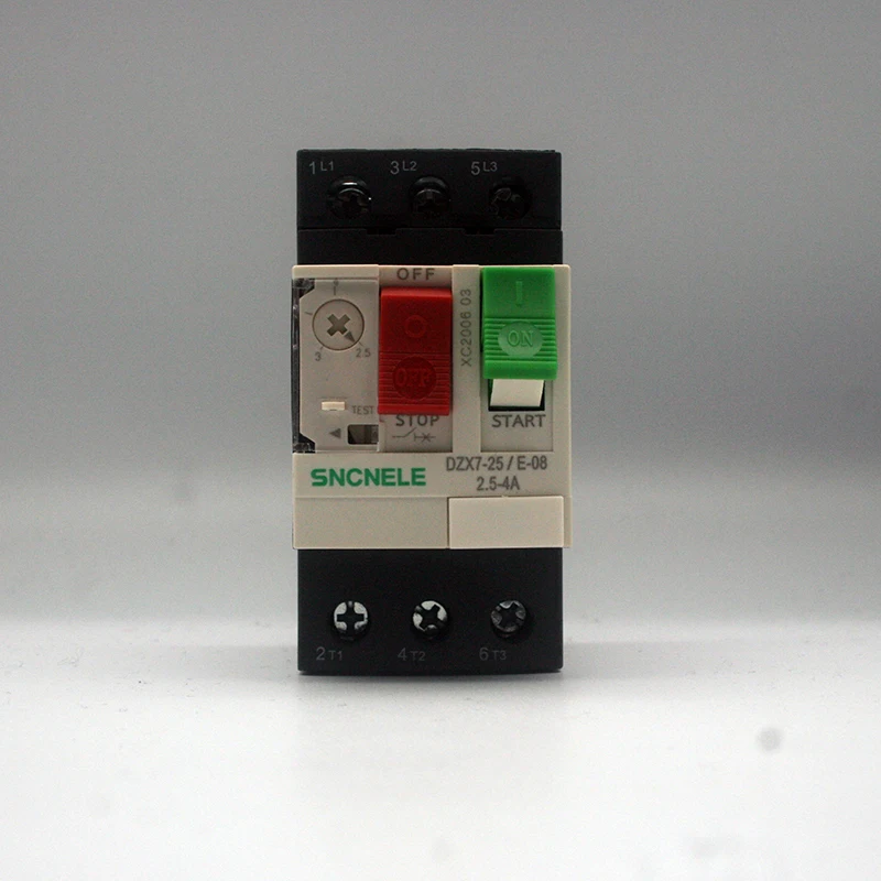 DZX7-25A Series MPCB Motor Protector Motor Protection Circuit Breaker GV2 Motor Protecting Switch